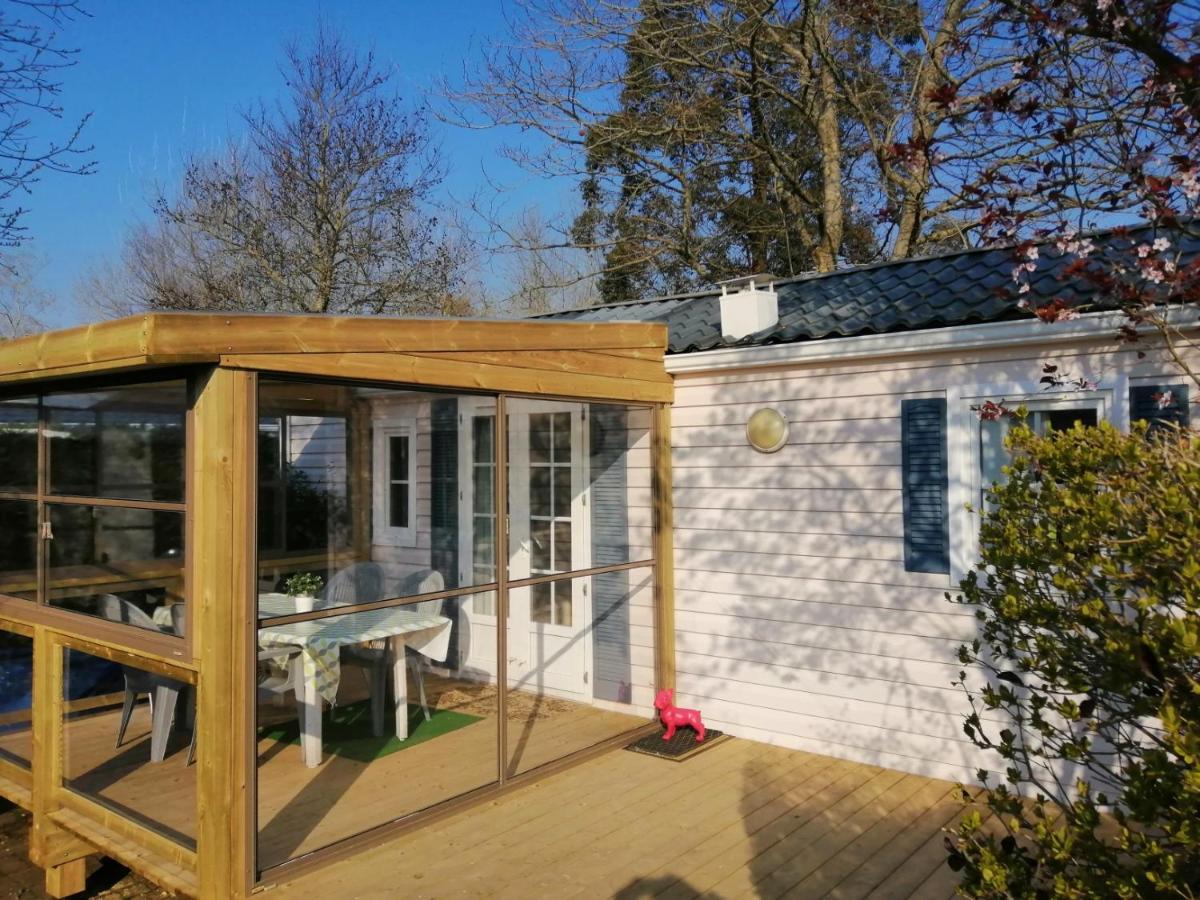 Camping Paradis Le Moulin Des Oies Belz Eksteriør billede