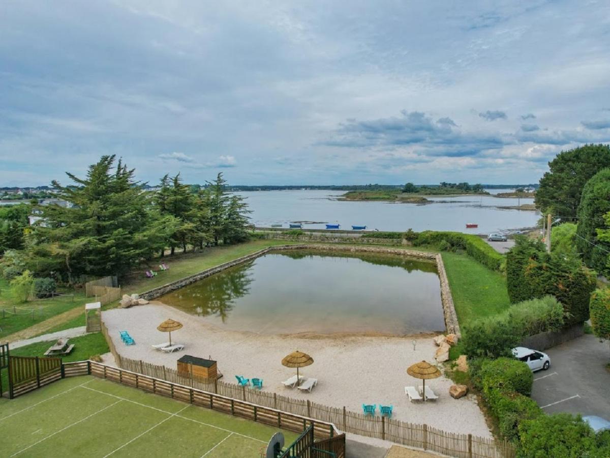 Camping Paradis Le Moulin Des Oies Belz Eksteriør billede