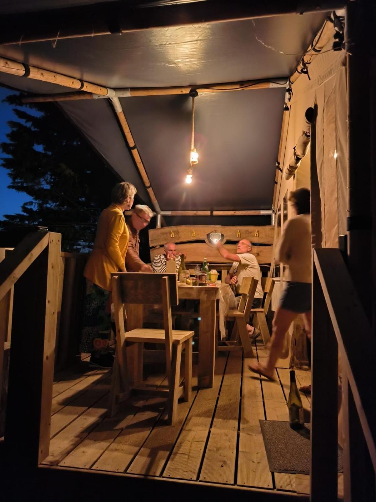Camping Paradis Le Moulin Des Oies Belz Eksteriør billede