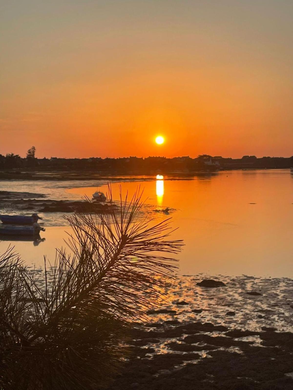 Camping Paradis Le Moulin Des Oies Belz Eksteriør billede